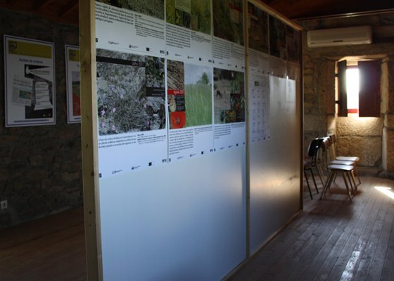 Exposição Biodiversidade em Trás-os-Montes, patente na sede da Frauga