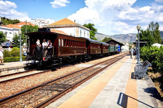 Comboio histórico da Linha do Douro